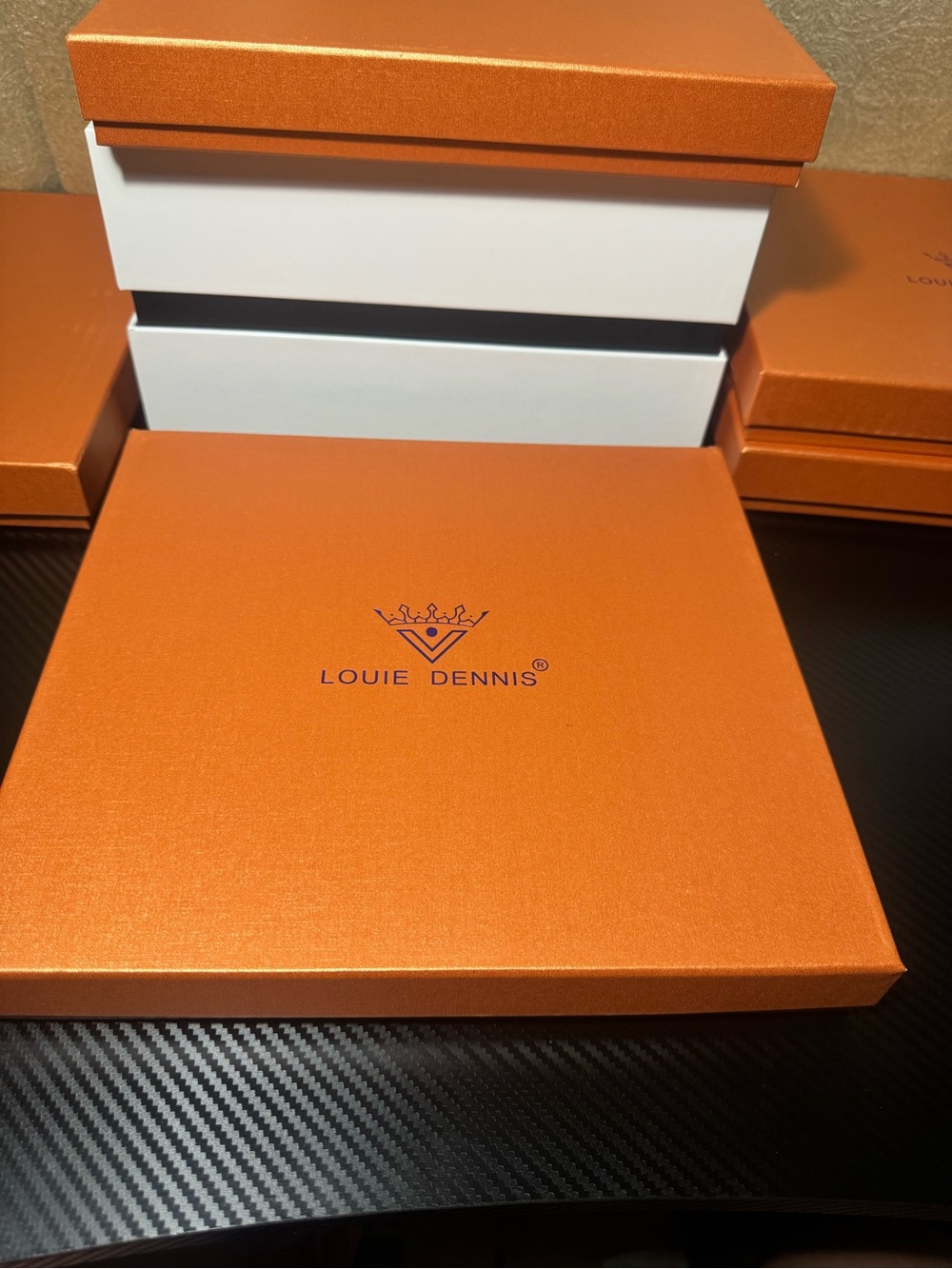 Men’s Accessory Gift Box - Orange